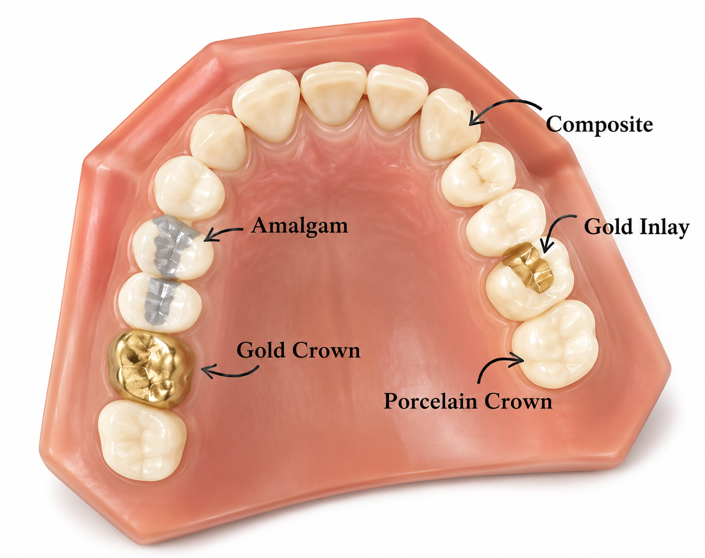 types of fillings