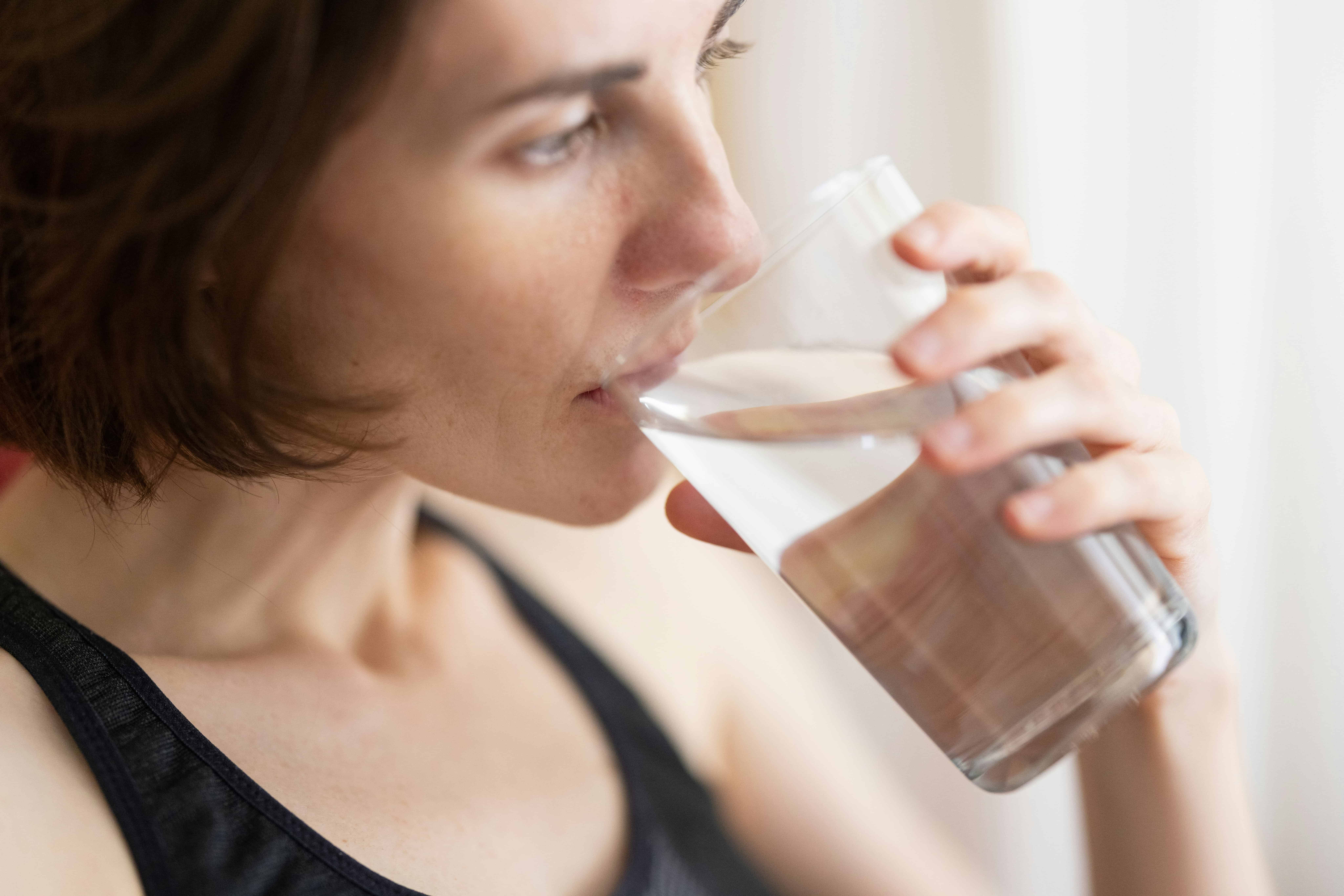 woman drinking water (3) woman drinking water