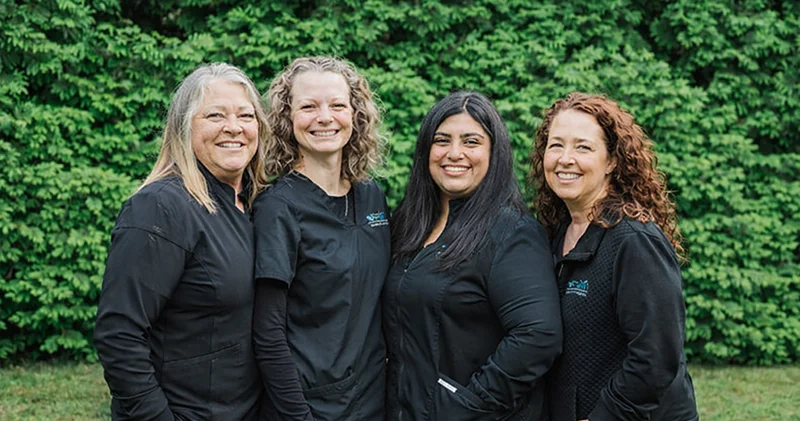 The ProGrin Anderson dental team together